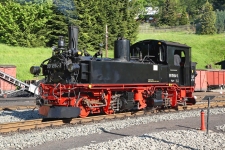 BEMO 1116869 - H0e - Dampflok BR 99 sä. IV K, DR, Ep. III - DC-Sound